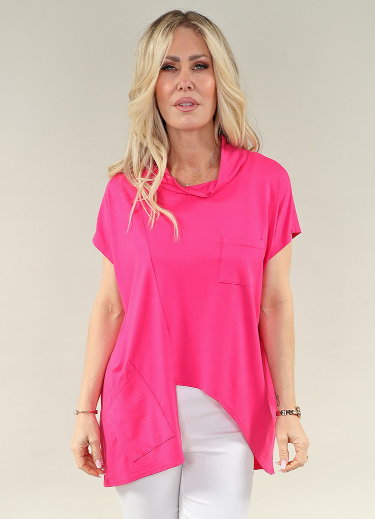 MC tunique - Right Pkt en corail tunique modal jersey - Image 6