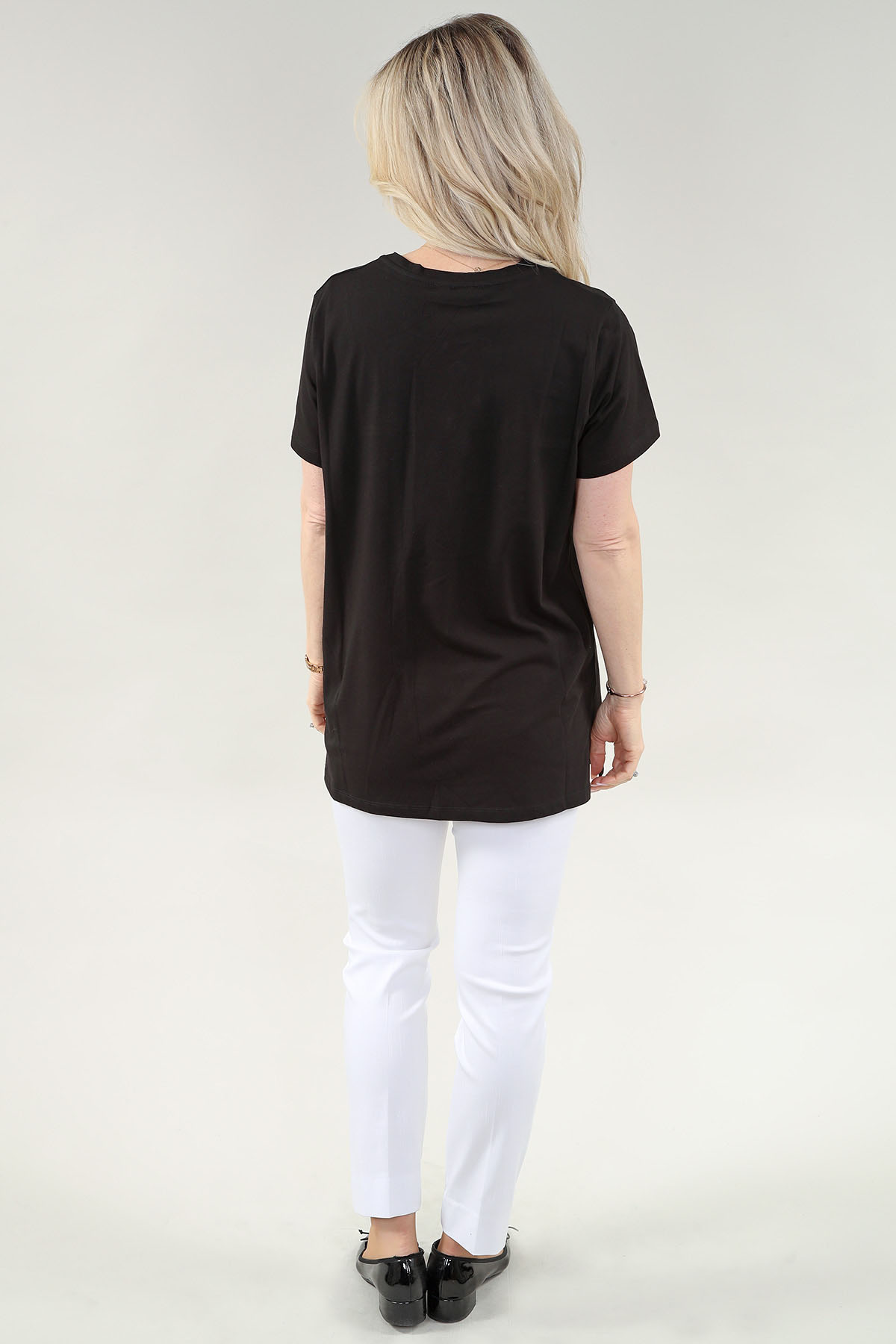 MC tunique - Ribbon en ivoire tunique jersey - Image 2