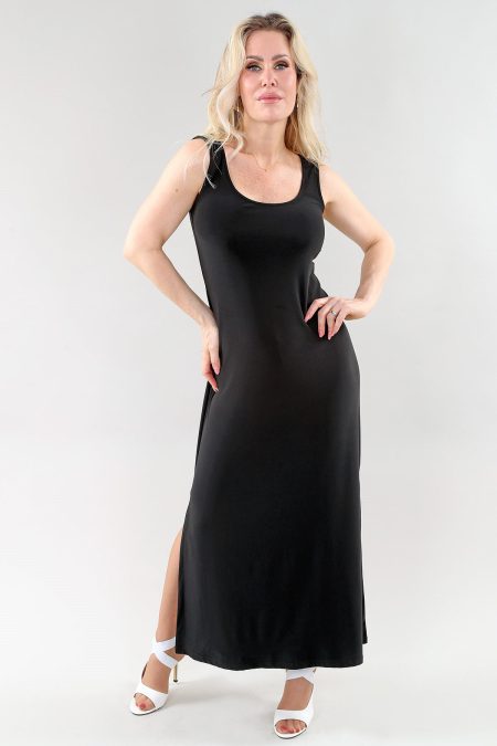 Maxi Sundress - Not Lined en A/S noir Long robe imprimé Ity