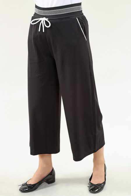 capri - With Pockets en A/S noir pantalon Nan