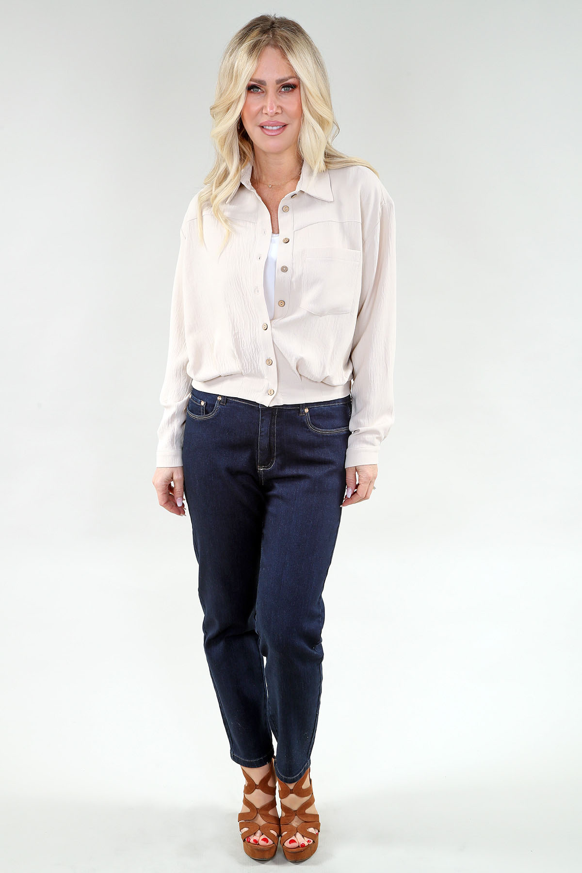 ML short veste - Front Pleat en A/S sable veste Air Flow - Image 2