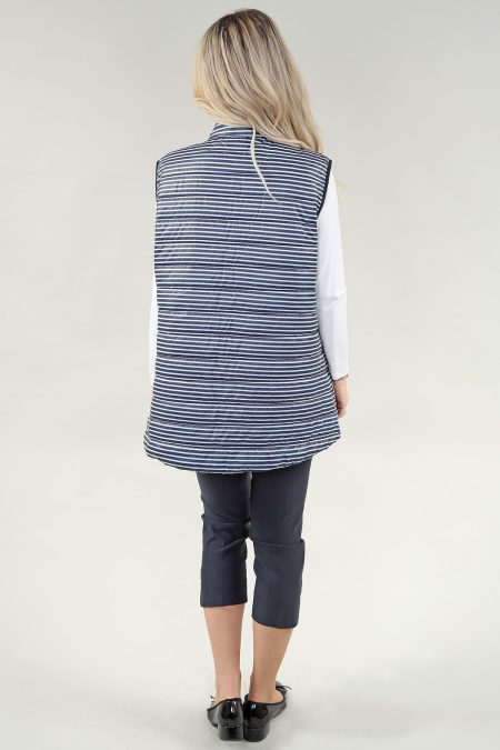 Sleveeless Vest - (Reversible) en A/S marine Vest Nan