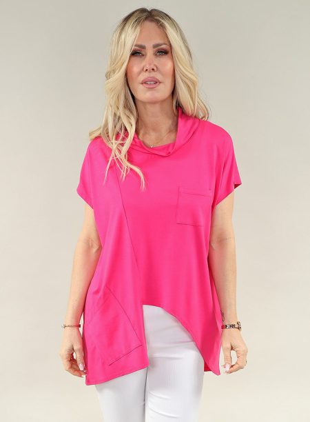 Tunique sans manches - Encolure en V - Tricot ITY bleu