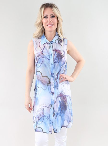 Chemise sans manches