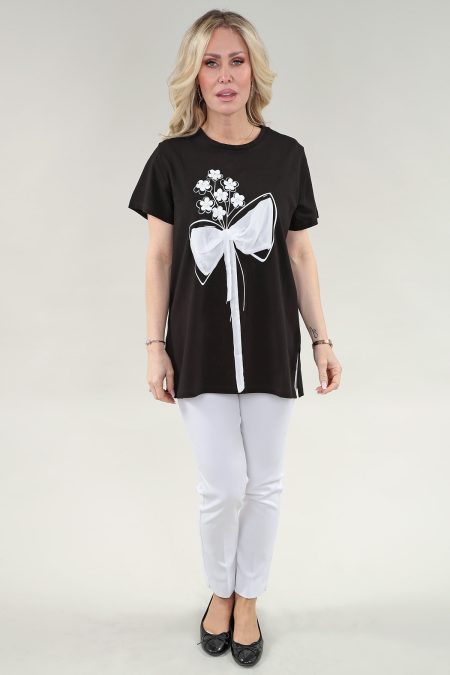 Chemise à manches longues - À nouer devant - Toile texturée sable