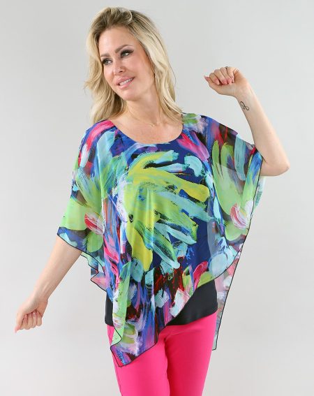 Haut superposé avec camisole attachée