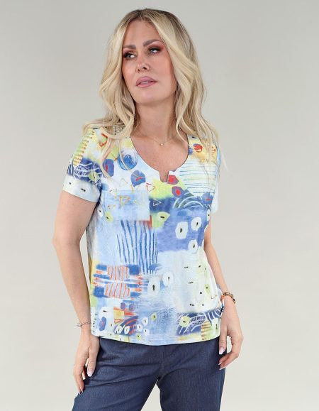 Haut à manches courtes