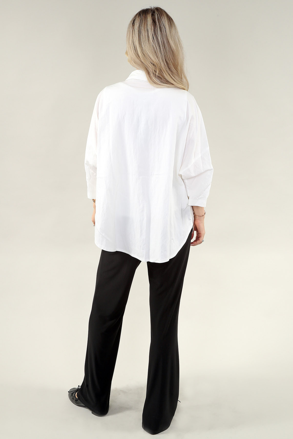 Pantalon en denim - Délavage noir - Image 3