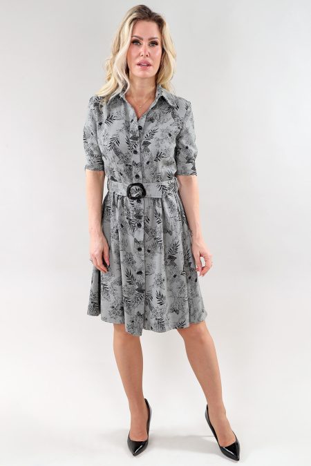 Robe à étages sans manches en mousseline non doublée