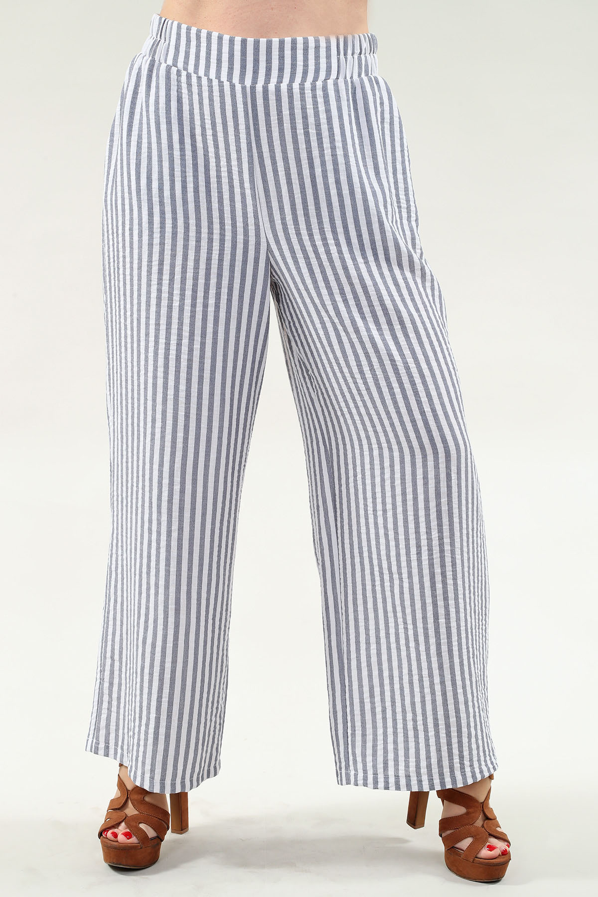 Pantalon large avec poches