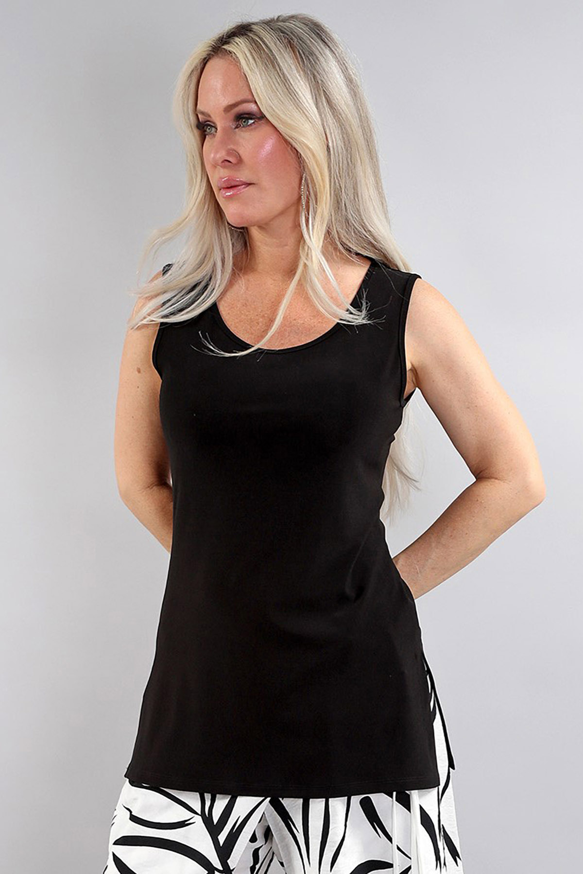 Cami in Black or Navy or Ivory or Brown or Burgundy or Taupe or Khaki Cami ITY - Image 5