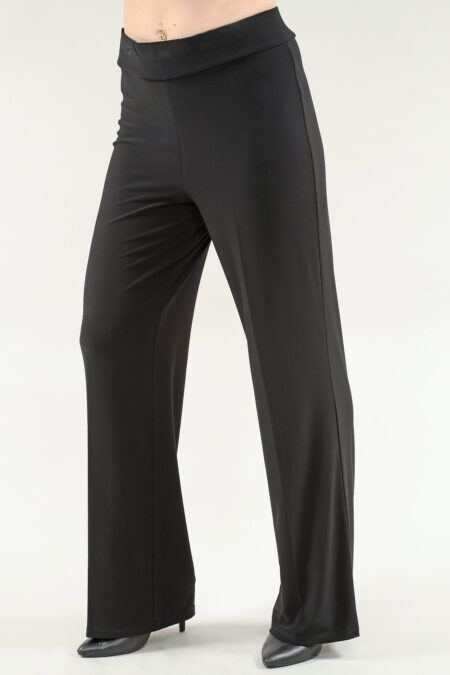Pant, Wide Leg in Black or Navy or Burgundy or Taupe or Grey Pant ITY
