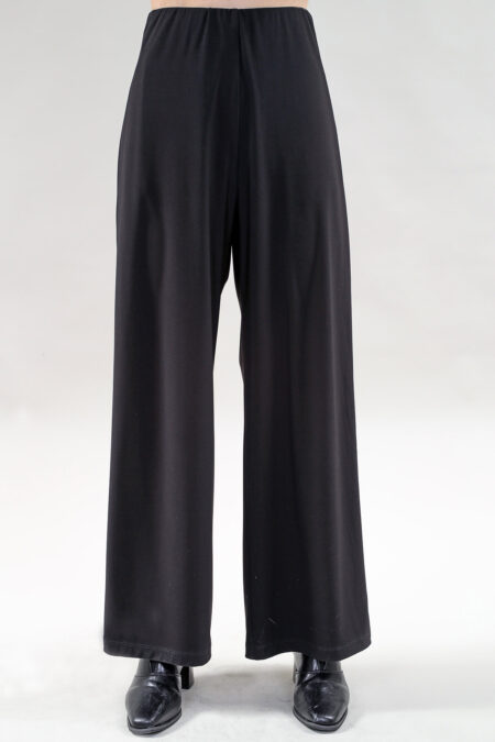 Wide Leg Pant Side Stripe with Pockets in A/S Black or Taupe or Grey or Navy or Burgundy Pant ITY